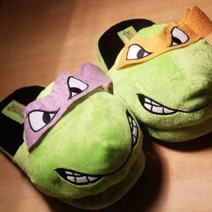 ADULT NINJA TURTLES SLIPPERS